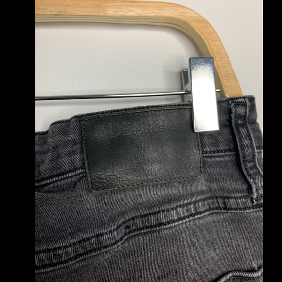 Distressed Grey Skinny Jeans - Picture 4 of 5